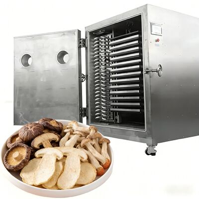 Hệ thống điều khiển PLC Máy sấy đông lạnh công nghiệp Chế độ vận hành tự động Hệ thống an toàn đa cấp và Thiết bị sấy đông lạnh