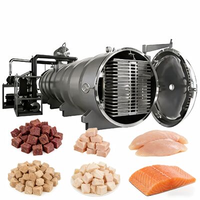 Năng lượng định giá 200KW Máy làm khô đông bằng chân không với công nghệ chân không tiên tiến đảm bảo sản phẩm làm khô đông mỗi lô