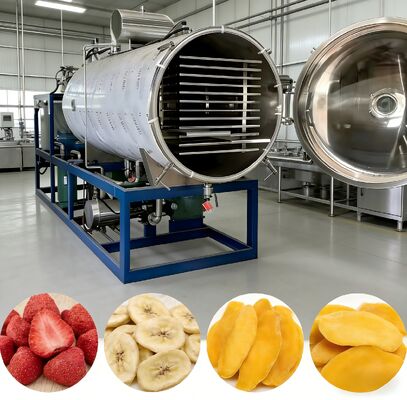 304 thép không gỉ máy làm khô đông lạnh với hệ thống làm mát bằng nước lý tưởng cho các ứng dụng trong phòng thí nghiệm và công nghiệp