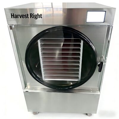 Mức tiếng ồn 50dB Máy sấy đông lạnh gia đình cung cấp dung lượng 20 đến 25kg và chu kỳ sấy đông lạnh 24 đến 30 giờ Được thiết kế cho gia đình