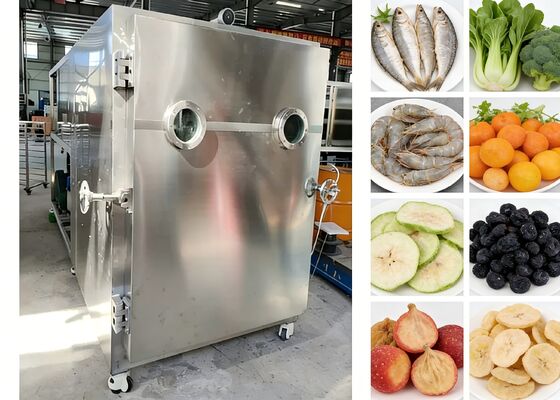 Máy sấy đông lạnh chân không thực phẩm với công suất lắp đặt 35KW và bơm chân không Baosi hoặc  cho ứng dụng công nghiệp