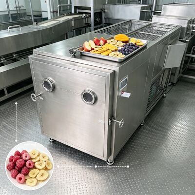 Máy sấy đông lạnh chân không tự động, độ ồn 70dB, được thiết kế cho các ứng dụng sấy thực phẩm và hóa chất