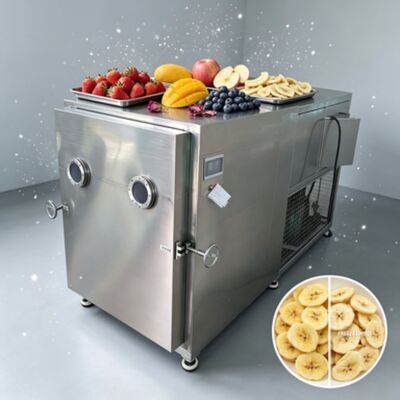 Máy sấy đông lạnh công nghiệp gia nhiệt điện hệ thống làm mát bằng nước thời gian sấy 20 đến 24 giờ phù hợp cho sản xuất quy mô lớn