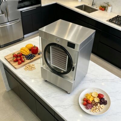 Medium Home Freeze Dryer Featuring Danfoss Compressor Refrigeration System Voltage 220V1PH5060HZ Suitable for Freeze Drying Applications