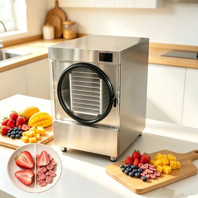 220V 1PH 50 60HZ Máy sấy đông lạnh gia đình 215kg Capacity Noise Level 50dB User Friendly Food Freeze Drying Machine