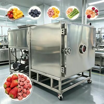 13 Lớp hoặc tùy chỉnh rau đông khô Lượng chân không giới hạn 13Pa Capacity 1600Kg Thích hợp cho chế biến thực phẩm công nghiệp