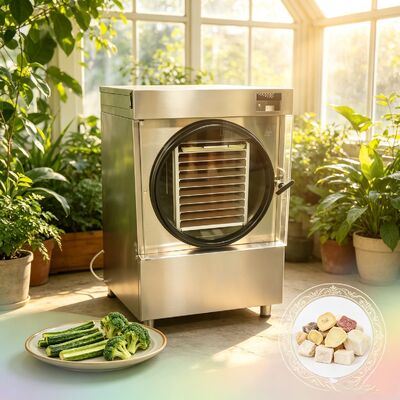 Lớp máy làm khô đông dùng trong hộ gia đình tầm nhiệt độ từ -50 độ C đến +90 độ C phù hợp với bảo quản thực phẩm và phòng thí nghiệm