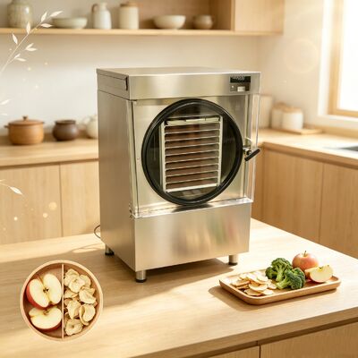 Sưởi ấm bằng điện Máy sấy đông lạnh gia đình Thiết bị thể tích trung bình Thích hợp để bảo quản trái cây, rau và thịt