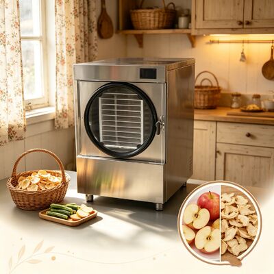 LCD Home Freeze Dryer Electric Heating 215kg Capacity Thích hợp cho bảo quản thực phẩm và phòng thí nghiệm